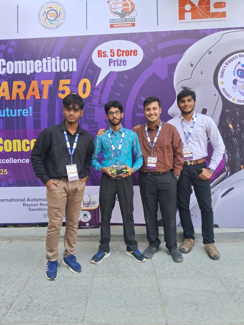 Swarm Intelligence for Minefield Rescue: Team Drone Minds